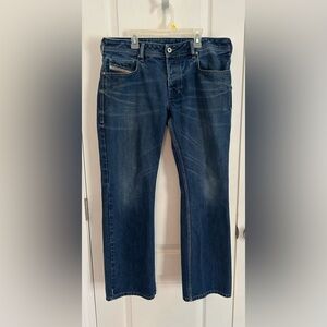 Diesel Jeans Zatiny Regular Bootcut Men’s 34x30 Dark Wash